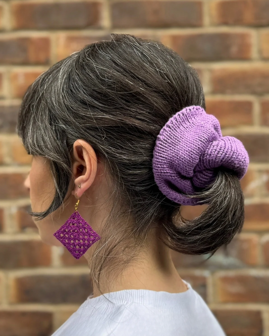 Funky and Fun Handmade Crochet Granny Square Earrings - Something for the Mums