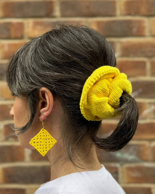 Funky and Fun Handmade Crochet Granny Square Earrings - Something for the Mums