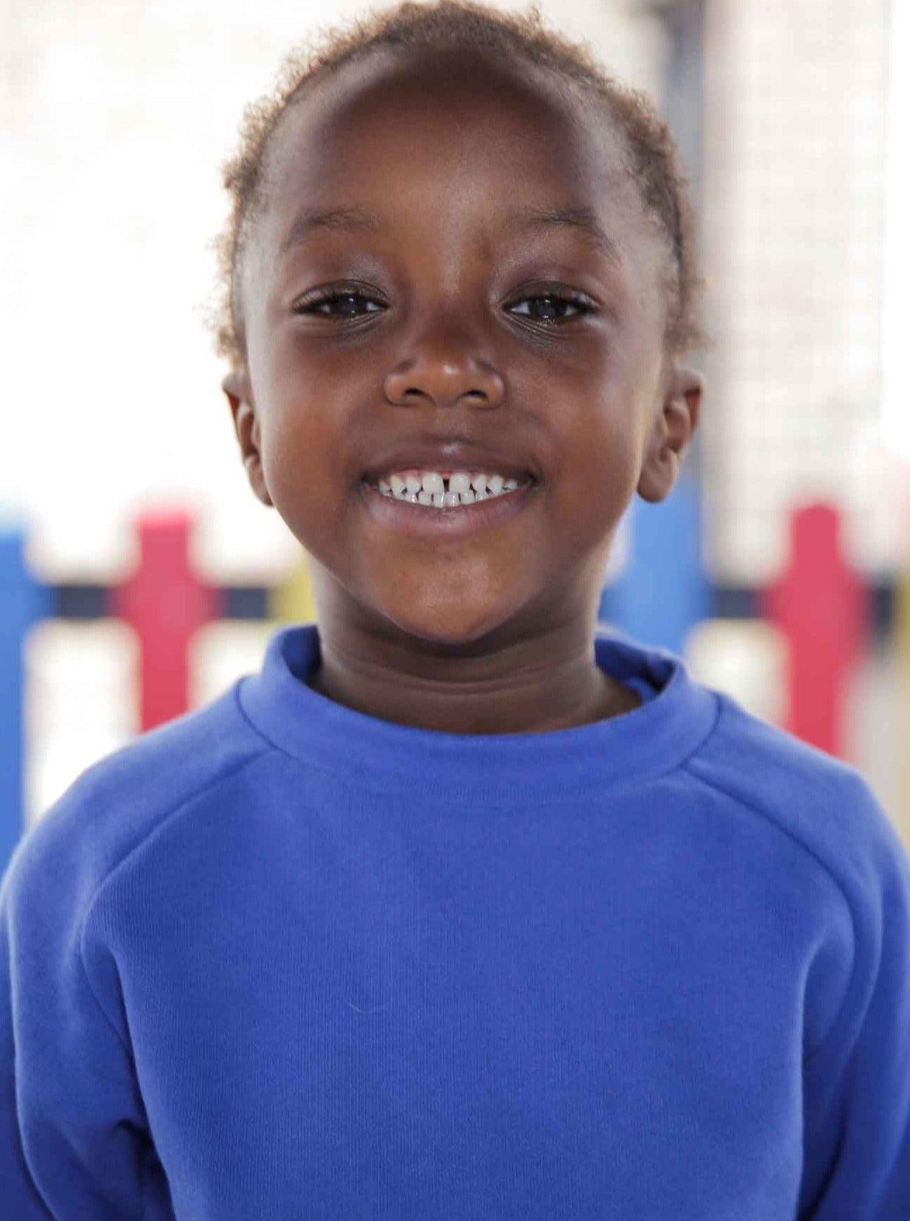 Blue Ultra-Soft Sensory-Friendly Kids' Jumper - Personalisable - Hues Clothing - UK