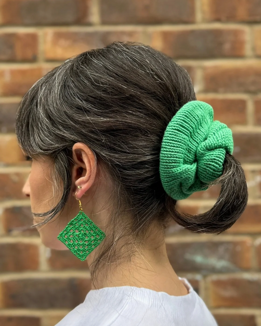 Funky and Fun Handmade Crochet Granny Square Earrings - Something for the Mums