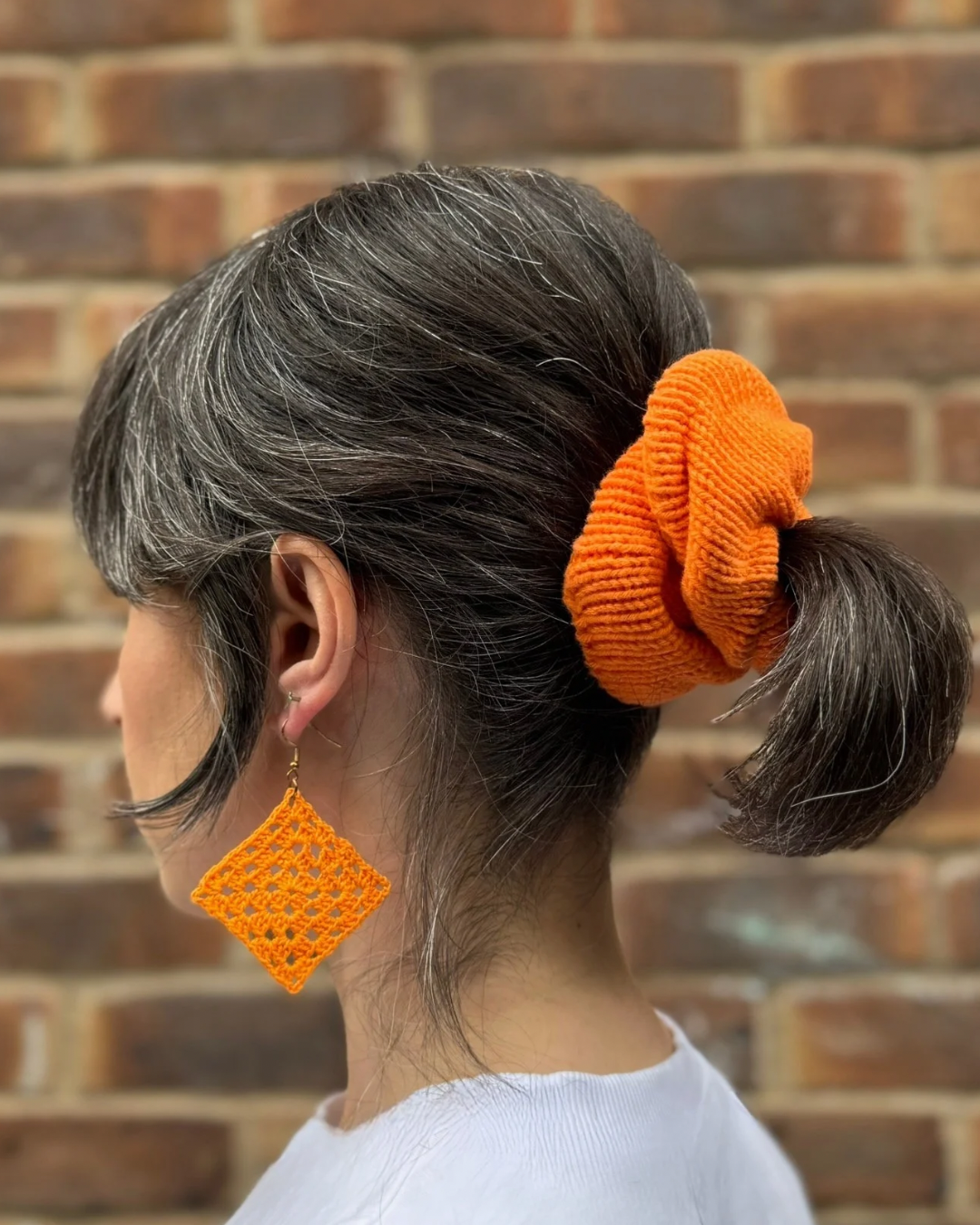 Funky and Fun Handmade Crochet Granny Square Earrings - Something for the Mums