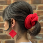 Knit Scrunchies (Cotton Wool) (Hues Crafted)