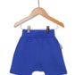 Eco-Friendly and Ultra-Soft Blue T-Shirt and Shorts Co-Ord Set - Hues Clothing