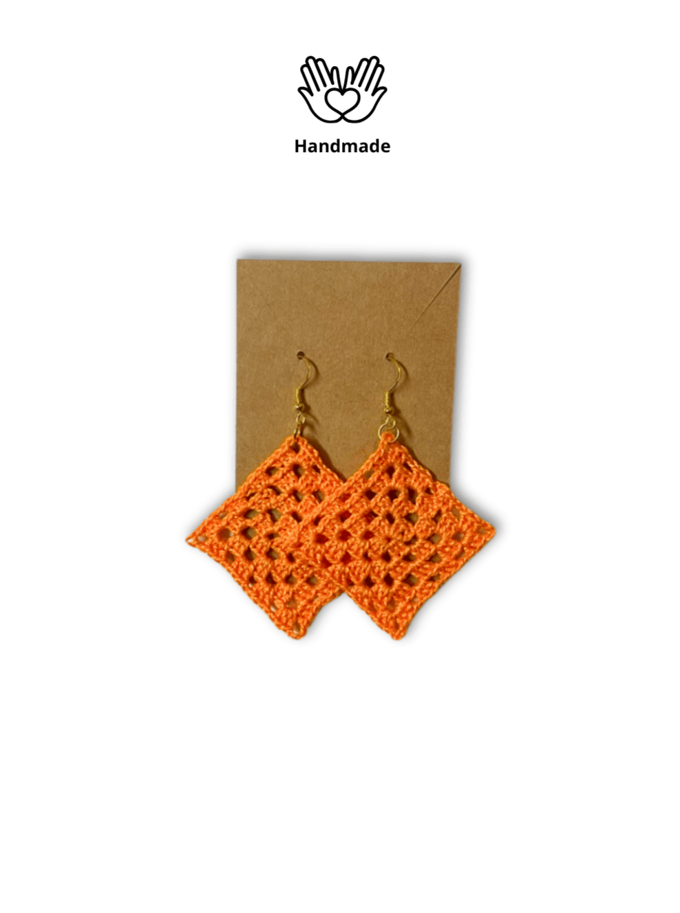 Funky and Fun Handmade Crochet Granny Square Earrings - Something for the Mums - Hues Clothing