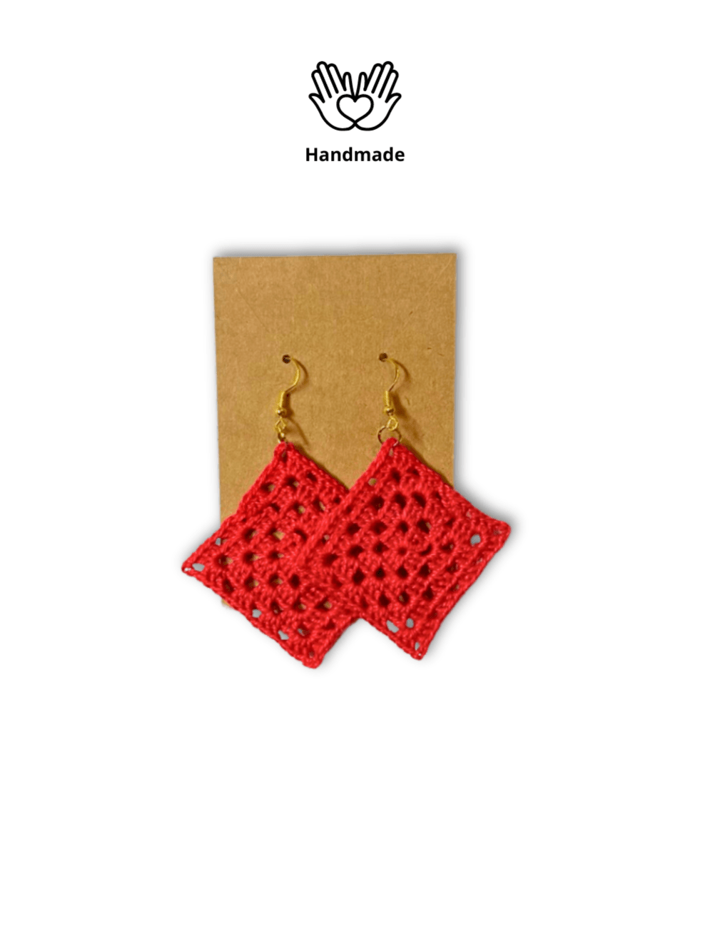 Funky and Fun Handmade Crochet Granny Square Earrings - Something for the Mums - Hues Clothing