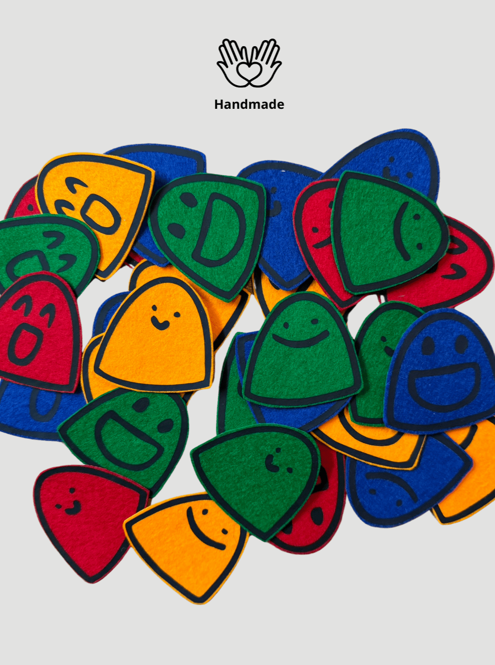 Handmade Iron-On Patches - Designed by Kids for Kids - Hues Clothing