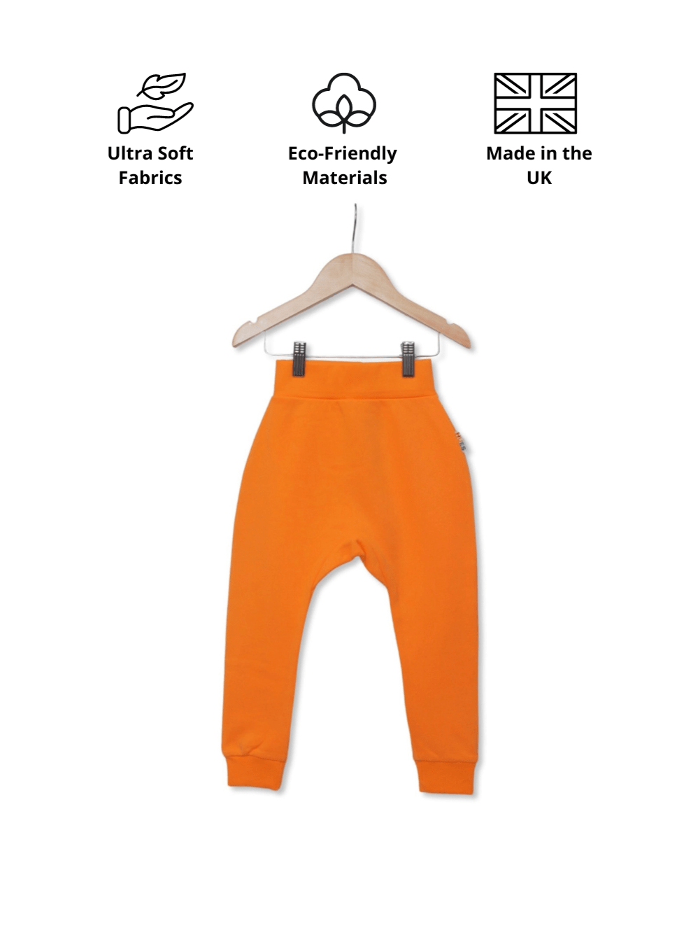 Ultimate Comfort Kids' Orange Jumper and Joggers Co-Ord Set - Hues Clothing