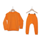 Ultimate Comfort Kids' Orange Jumper and Joggers Co-Ord Set - Hues Clothing