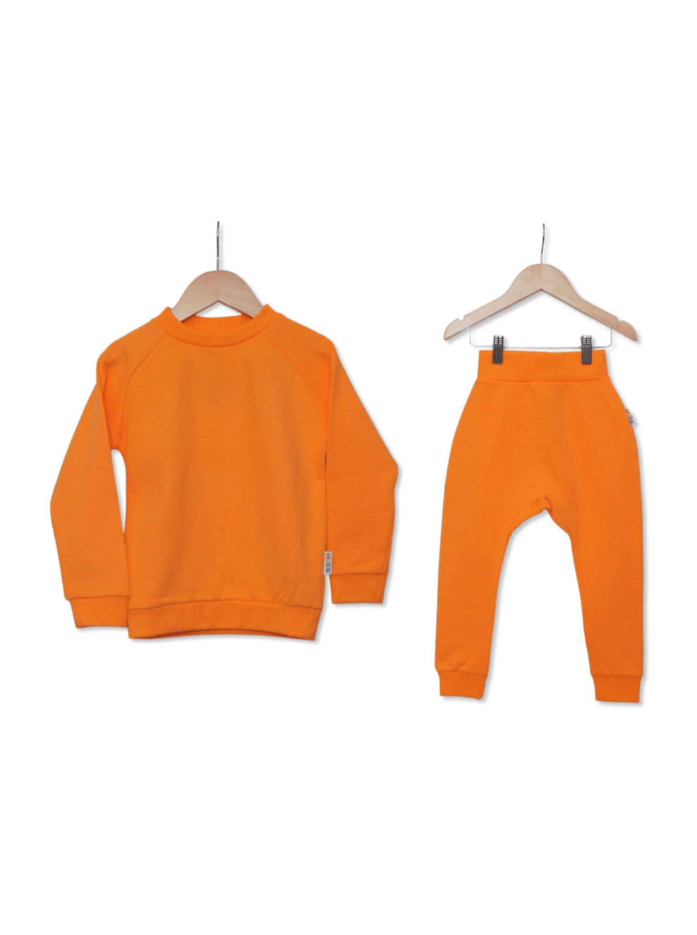 Ultimate Comfort Kids' Orange Jumper and Joggers Co-Ord Set - Hues Clothing