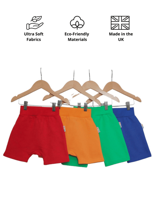 Ultimate Comfort, sensory-friendly Kids' Shorts - Hues Clothing - UK