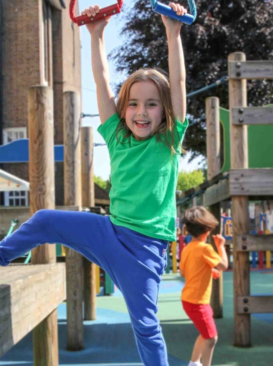 Blue - Ultra - Soft and Comfy Kids Joggers - Hues Clothing - UK