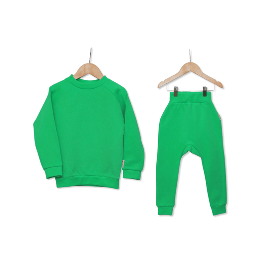 Green Jumper and Joggers Co-Ord Set - Hues Clothing