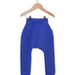 Blue Unisex Kids Joggers Front View- Hues Clothing